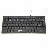 Keyboard iggual Slim TKL-USB Black