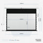 Electric Wall Screen iggual IGG319680 92"