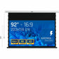 Electric Wall Screen iggual IGG319680 92"