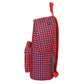 Laptop Backpack Nait Nait Pata de gallo coral Coral 31 x 41 x 16 cm
