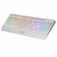 Gaming Mouse Mars Gaming MK124WES White Spanish Qwerty