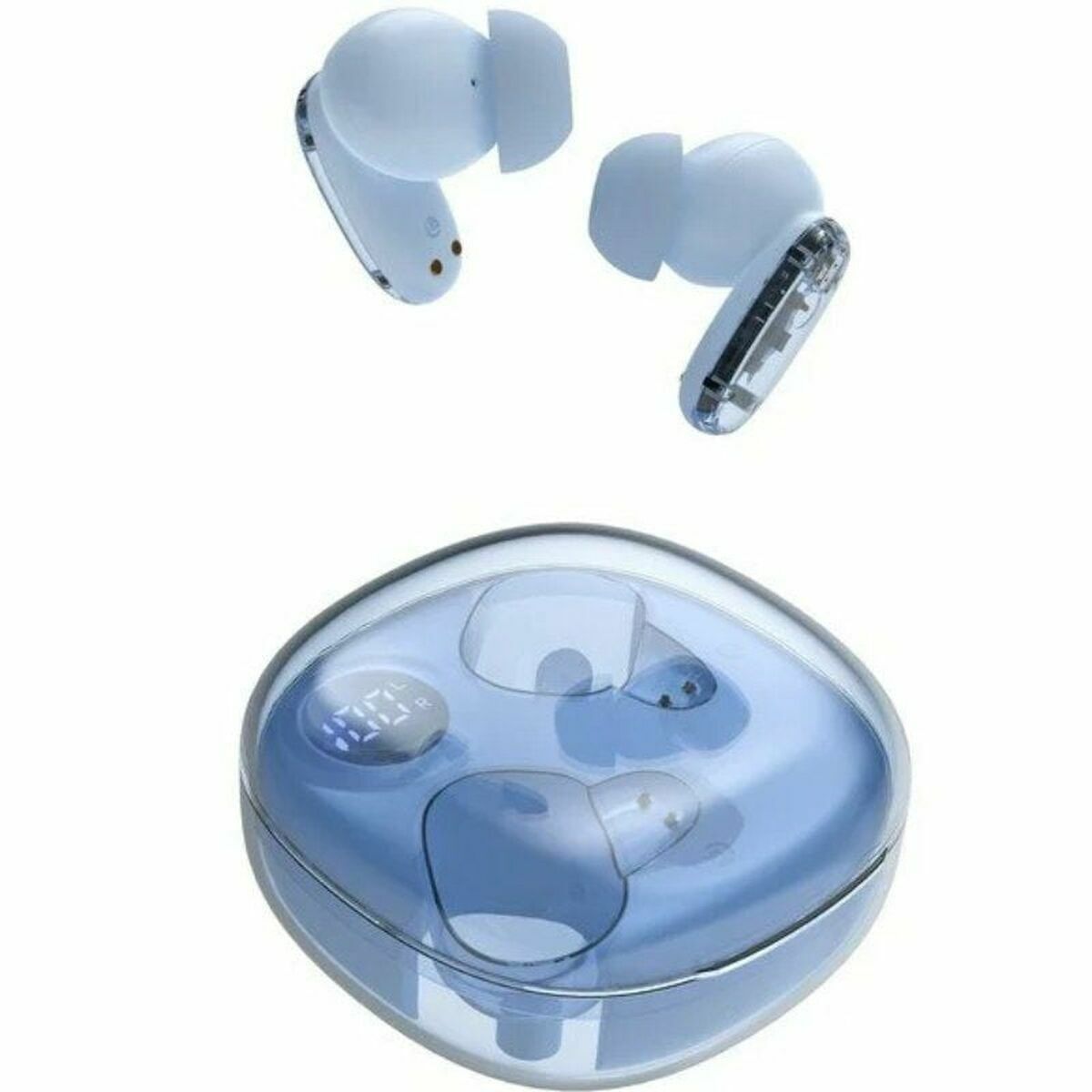 Wireless Earphones with Charging Case Mars Gaming MHIB2BL Blue