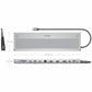 USB Hub Aisens Black 100 W 50 W