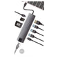 USB Hub CoolBox COO-DOCK-01 Grey