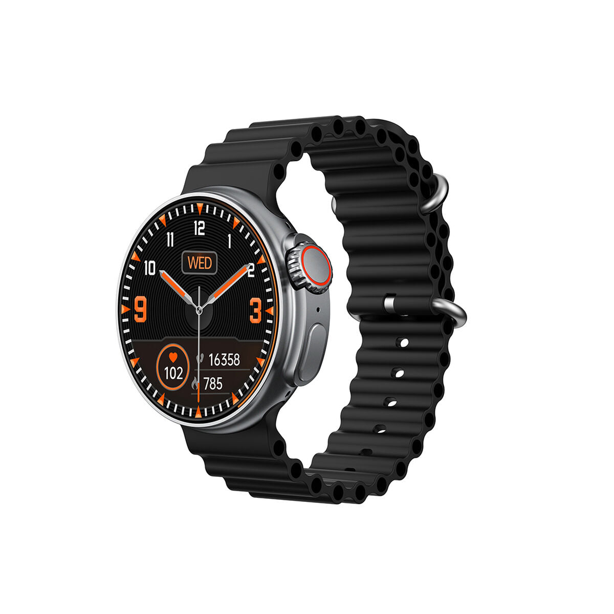 Smartwatch DCU 34157018 Black 1,44"