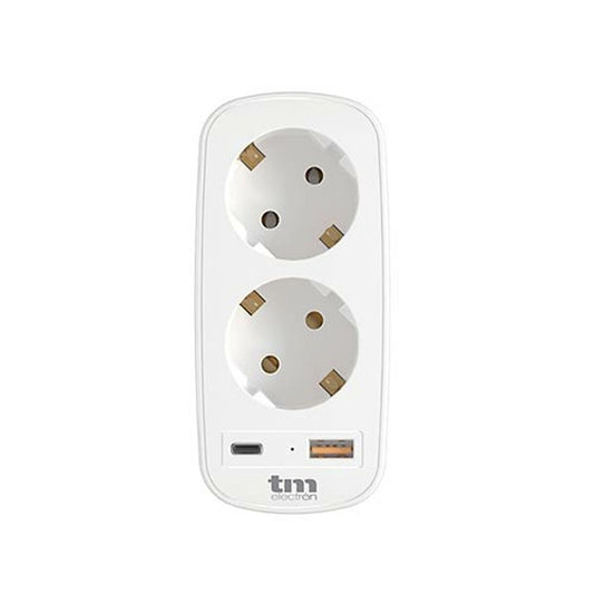 Wall Plug with 2 USB Ports TM Electron 3.1