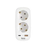 Wall Plug with 2 USB Ports TM Electron 3.1