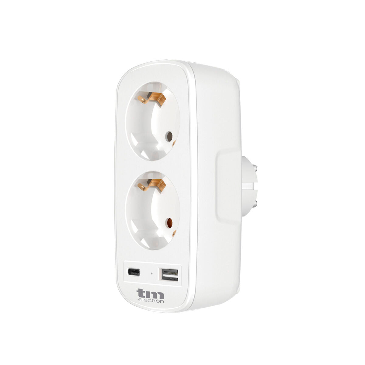 Wall Plug with 2 USB Ports TM Electron 3.1