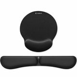 Mat with Wrist Rest Subblim SUBMP04E020 Black