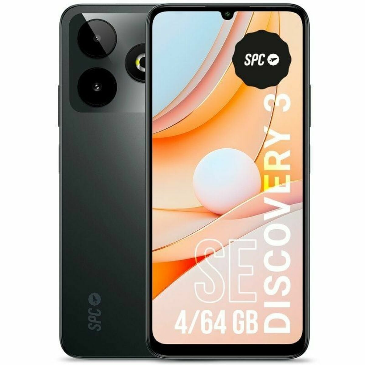 Smartphone SPC Discovery 3 SE 6,8" 4 GB RAM 64 GB Black Grey Unisoc
