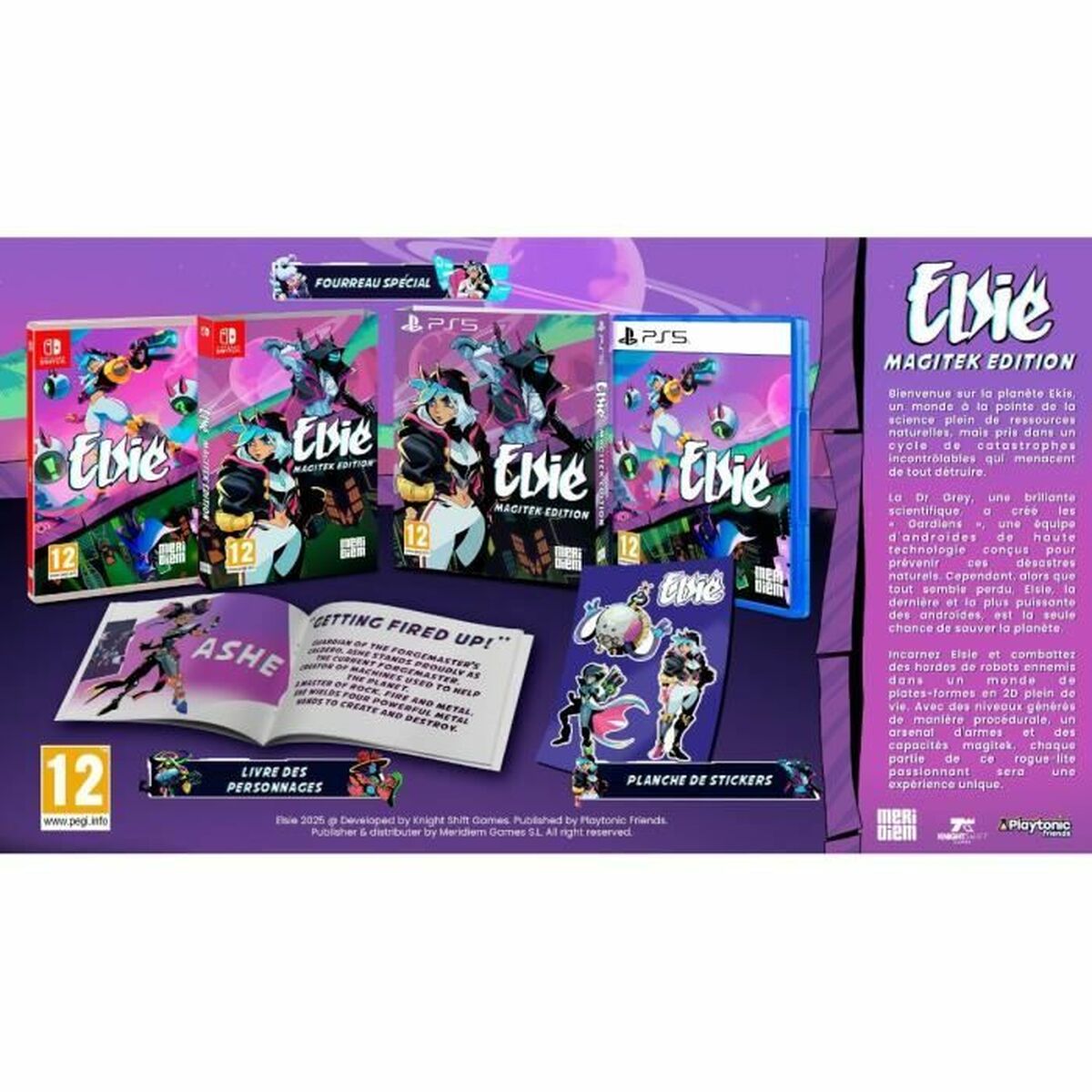 Video game for Switch Microids Elsie - Edición Magitek