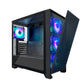 ATX Semi-tower Box CoolBox COO-CHA-GE2000-0 Black
