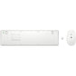 Keyboard and Mouse HP 860P8AA#ABE White