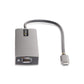 USB-C Hub Startech 10G2A1C25EPD-USB-HUB Grey