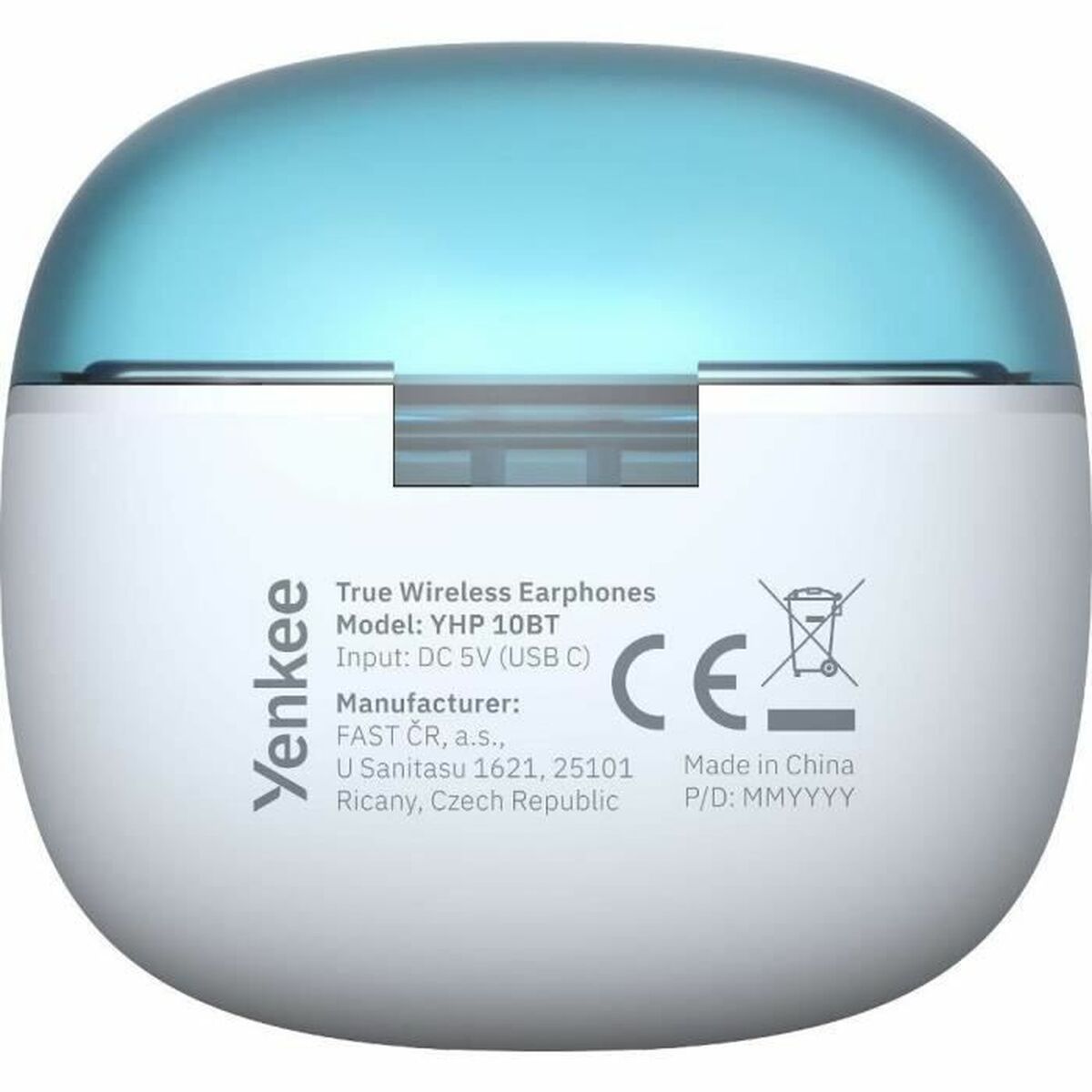 Headphones Yenkee EVEPLAY TWS - YHP 10BT White