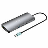 USB Hub i-Tec C31NANOTRIPLEDOCKPD Grey