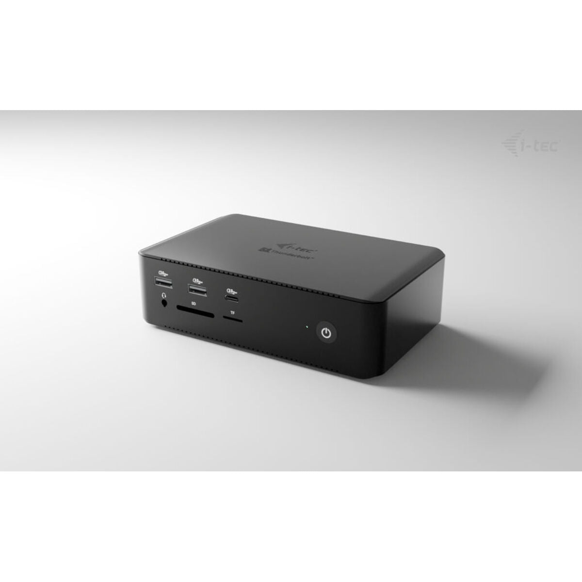 USB Hub i-Tec TB5QUATTRODOCKPD Black