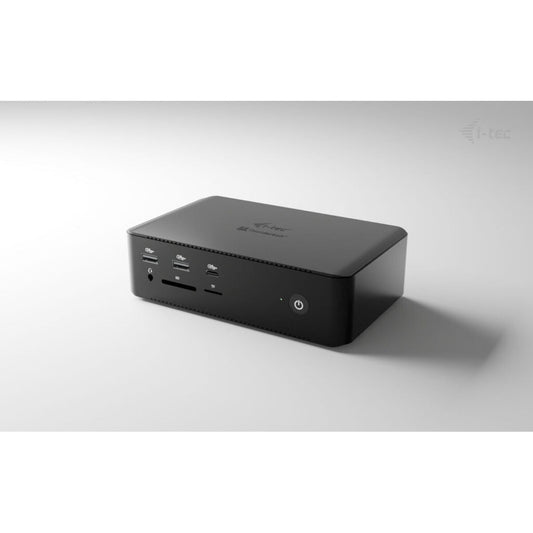 USB Hub i-Tec TB5QUATTRODOCKPD Black