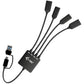 USB Hub i-Tec CACBLHUB2A2C Black