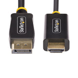DisplayPort to HDMI Adapter Startech 6F-DP-HDMI-4K60-HDR Black 2 m