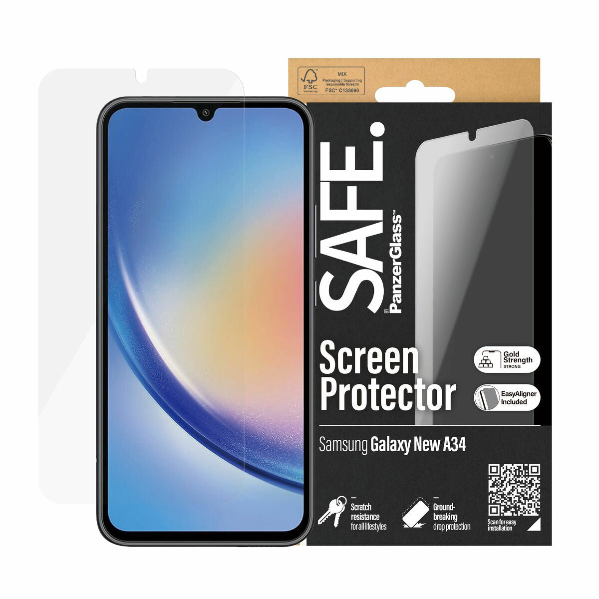 Mobile Screen Protector PanzerGlass Samsung A35