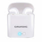 Bluetooth Headphones Grundig earbuds White