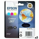 Original Ink Cartridge Epson WF-100W 267 INK CARTRIDGE Tricolour (5 Units)