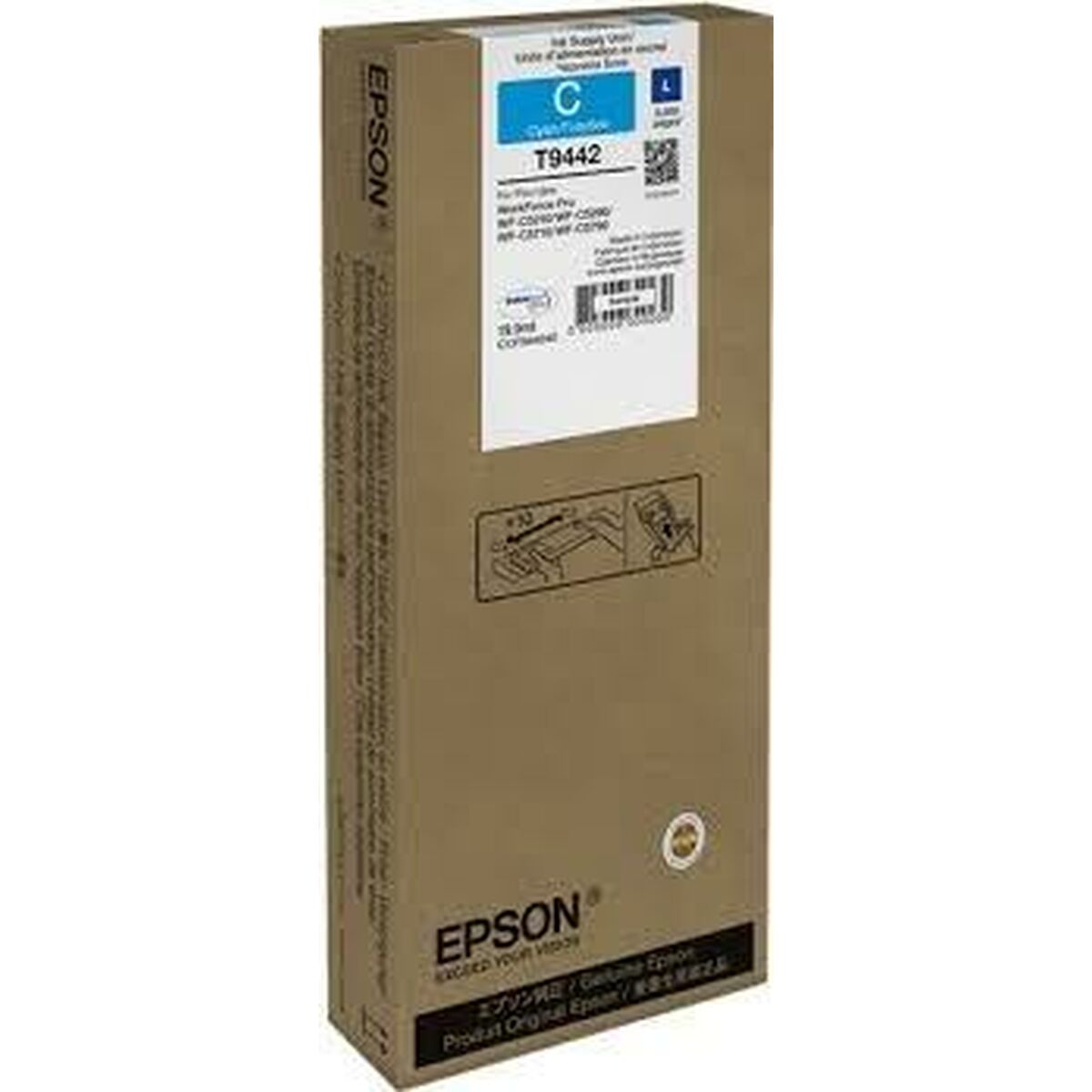 Compatible Ink Cartridge Epson C13T944240 35,7 ml 3000 pp. Cyan