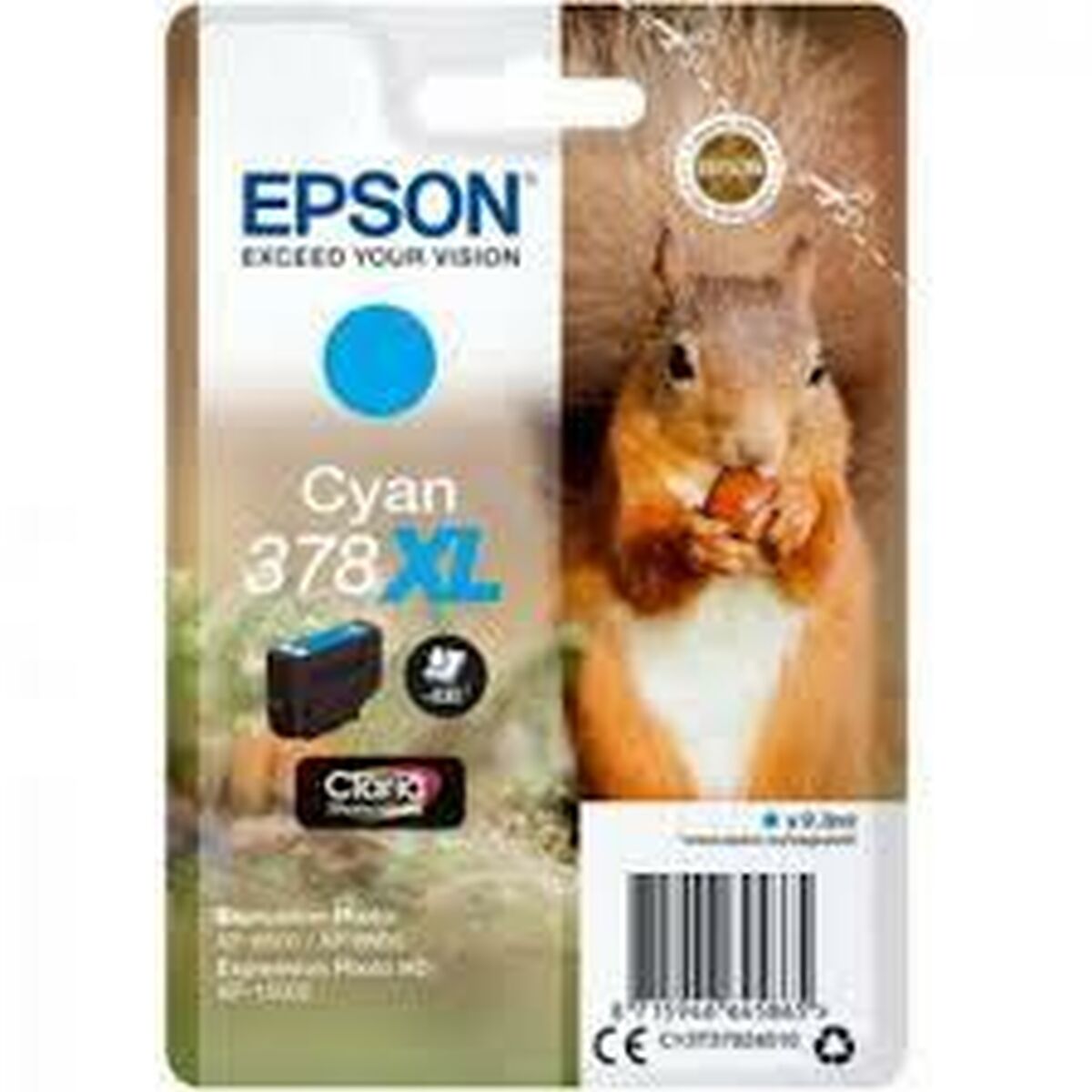 Original Ink Cartridge Epson XP-8500, 8505, 15000 Cyan (8 Units)