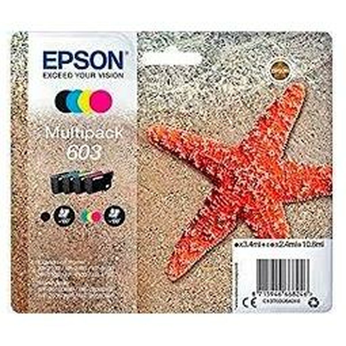 Original Ink Cartridge Epson Nº 603 Black/Cyan/Magenta/Yellow