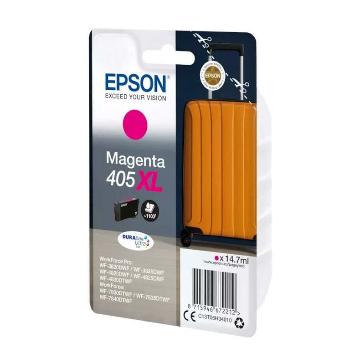 Original Ink Cartridge Epson C13T05H34010 Grey Magenta (1 Unit)