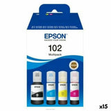 Original Ink Cartridge Epson Nº102 Multipack Yellow (15 Units)