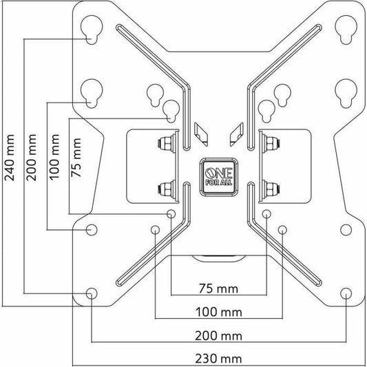 TV Mount One For All WM2241 13"-32" 20 kg