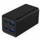 Wall Charger GEMBIRD TA-UC-2A2C-PD65-01-BK