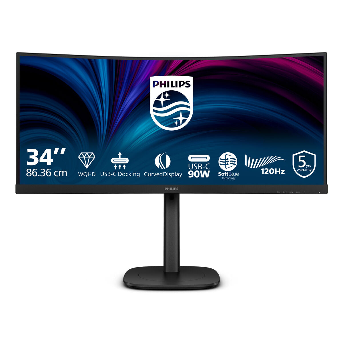 Monitor Philips 34B2U3600C/00 34" Wide Quad HD