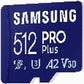 Micro SD Card Samsung MB-MD512SA/EU