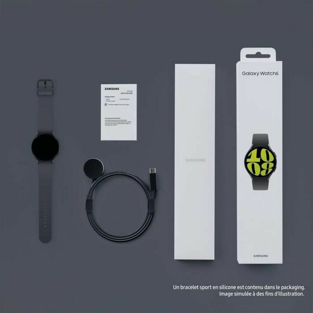 Smartwatch Samsung Black Graphite 1,5" Ø 44 mm