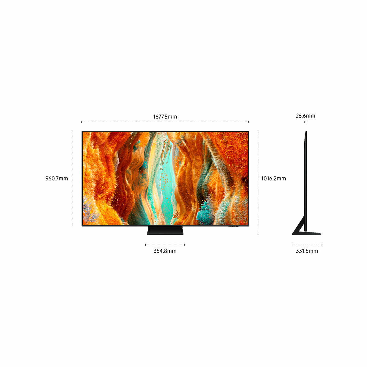 Smart TV Samsung TQ75QN70F 75" 4K Ultra HD HDR Neo QLED