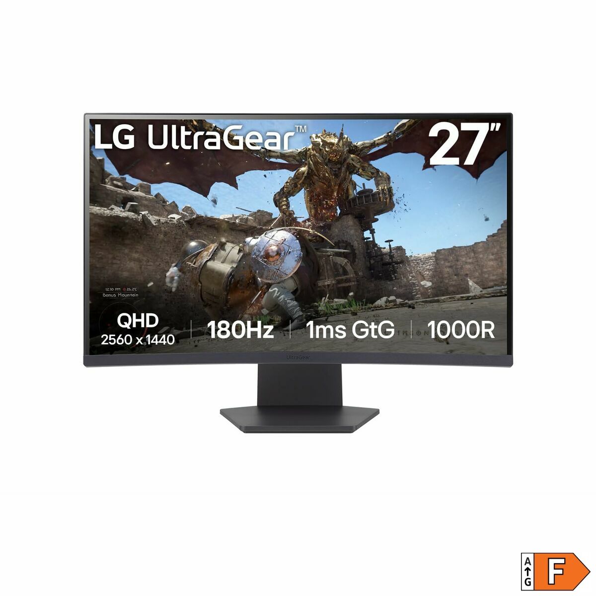 Gaming Monitor LG 27GS60QC-B Full HD 27"