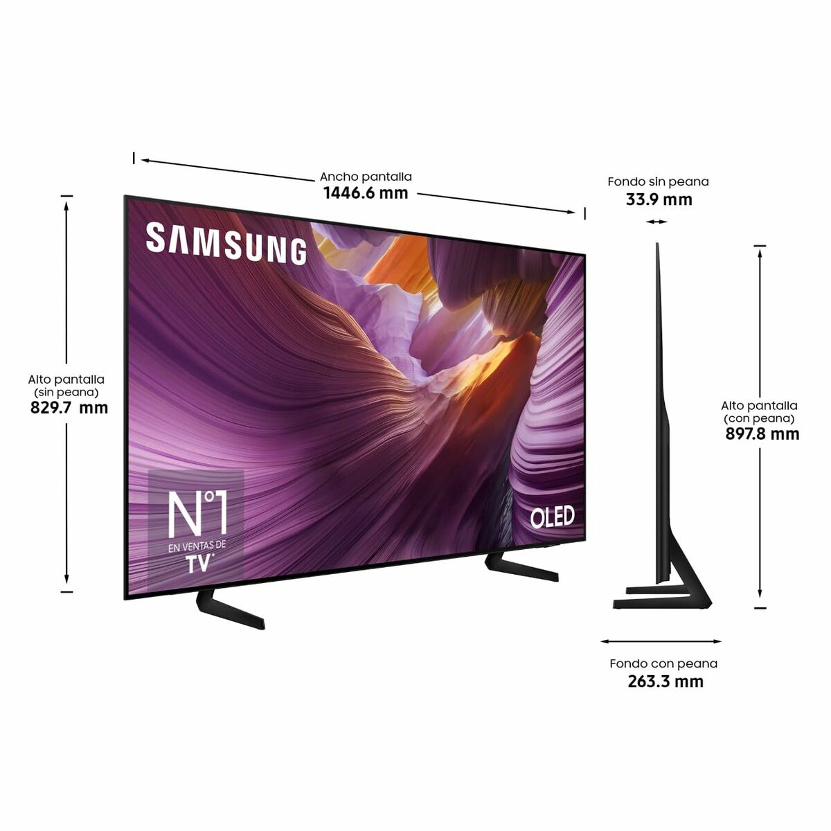 Smart TV Samsung TQ65S85FAUXX 65 65" 4K Ultra HD HDR OLED