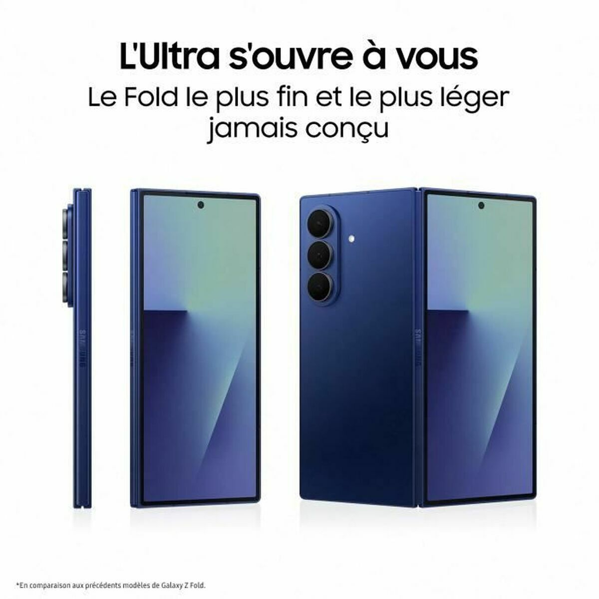 Smartphone Samsung Z FOLD 7 8" 12 GB RAM 256 GB Black