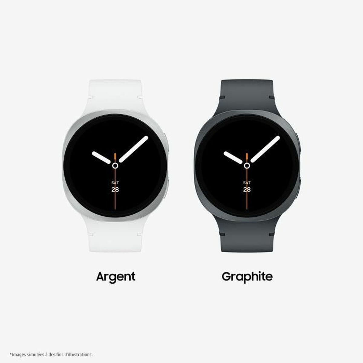 Smartwatch Samsung Watch8 White Silver 1,5" Ø 44 mm
