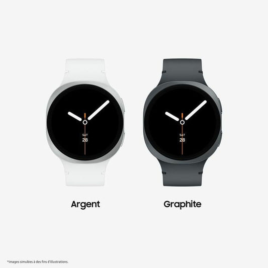 Smartwatch Samsung Watch8 White Silver 1,5" Ø 44 mm