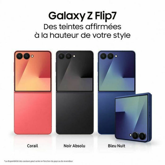 Smartphone Samsung Galaxy Z Flip7 6,8" 12 GB RAM 256 GB Black