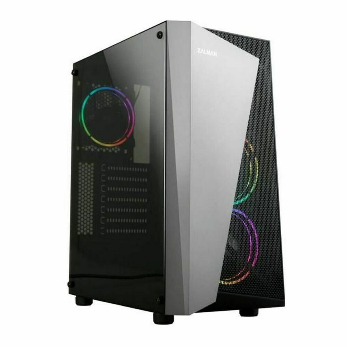 ATX Semi-tower Box Zalman S4 Plus Black