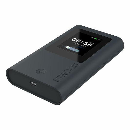 Router STRONG 5GMIFIAX1800 Black USB USB-C 3.2 Gen 1 (3.1 Gen 1) Wi-Fi