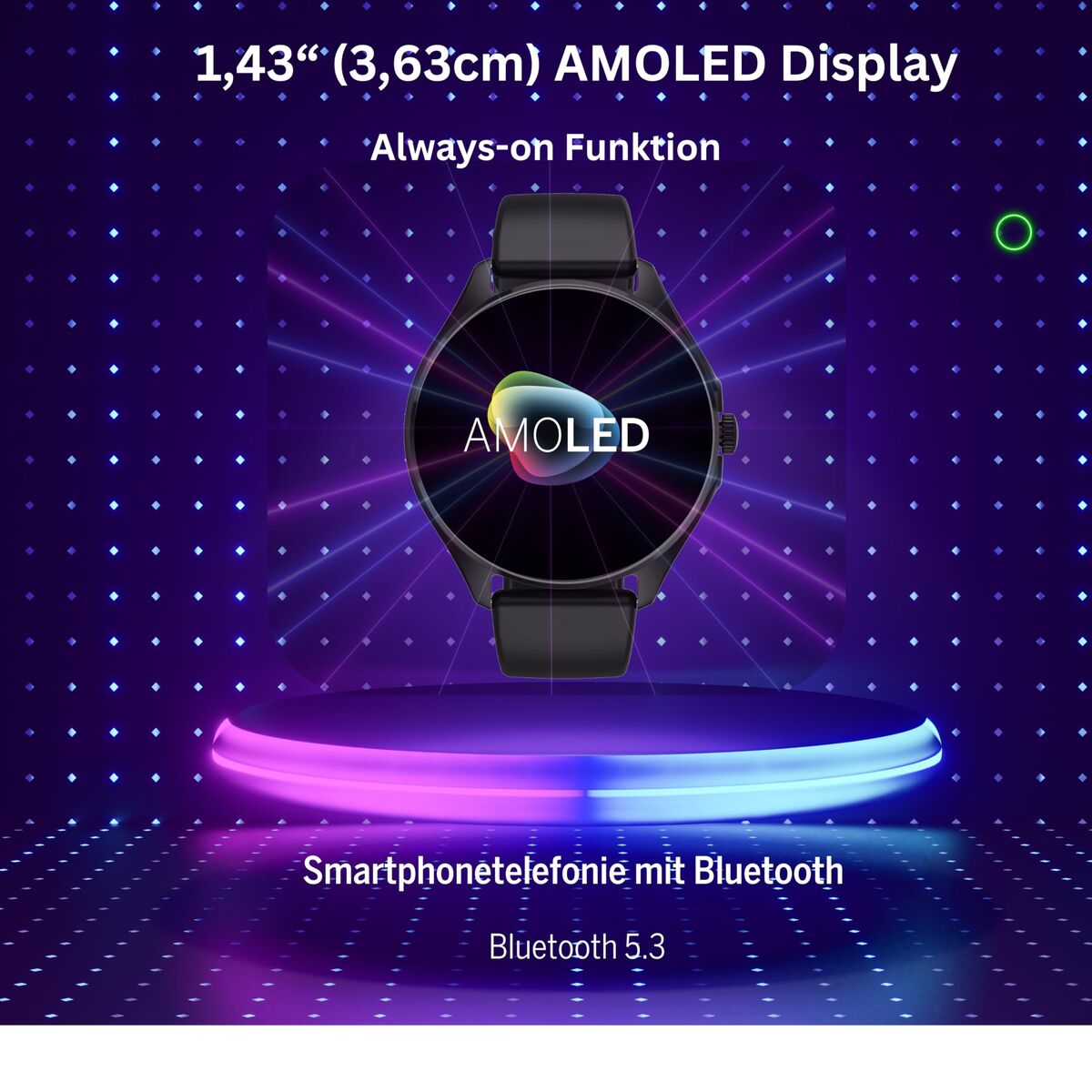 Smartwatch beafon WATCH 402 43 mm 1,43" Black