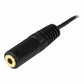 Jack Extension Cable (3.5 mm) Startech MU12MF               3,7 m Black