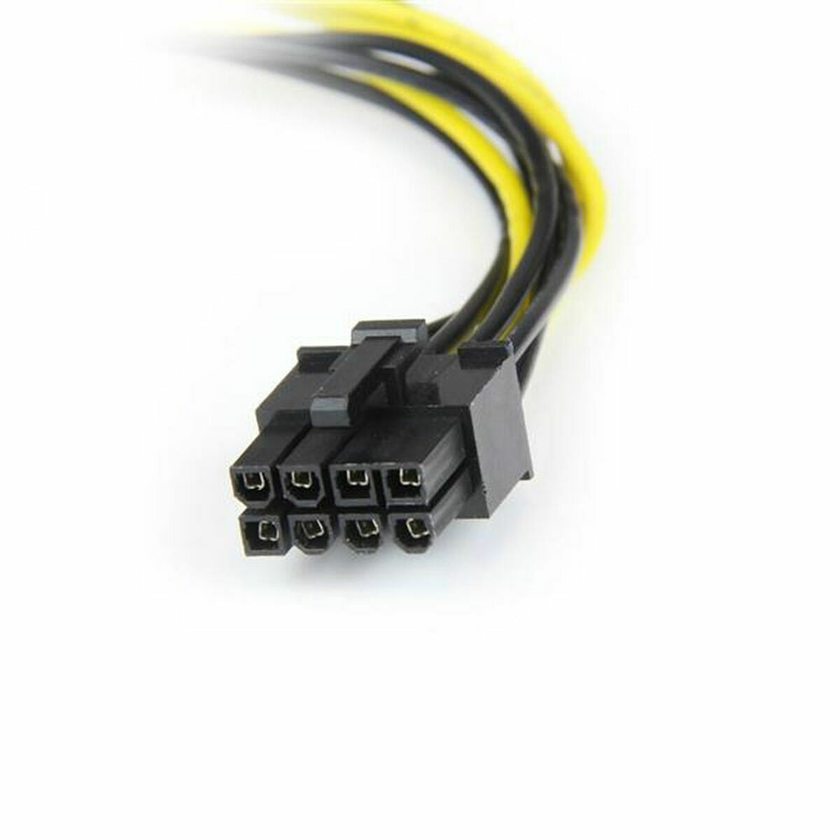 Power Cord Startech LP4PCIEX8ADP Yellow/Black White