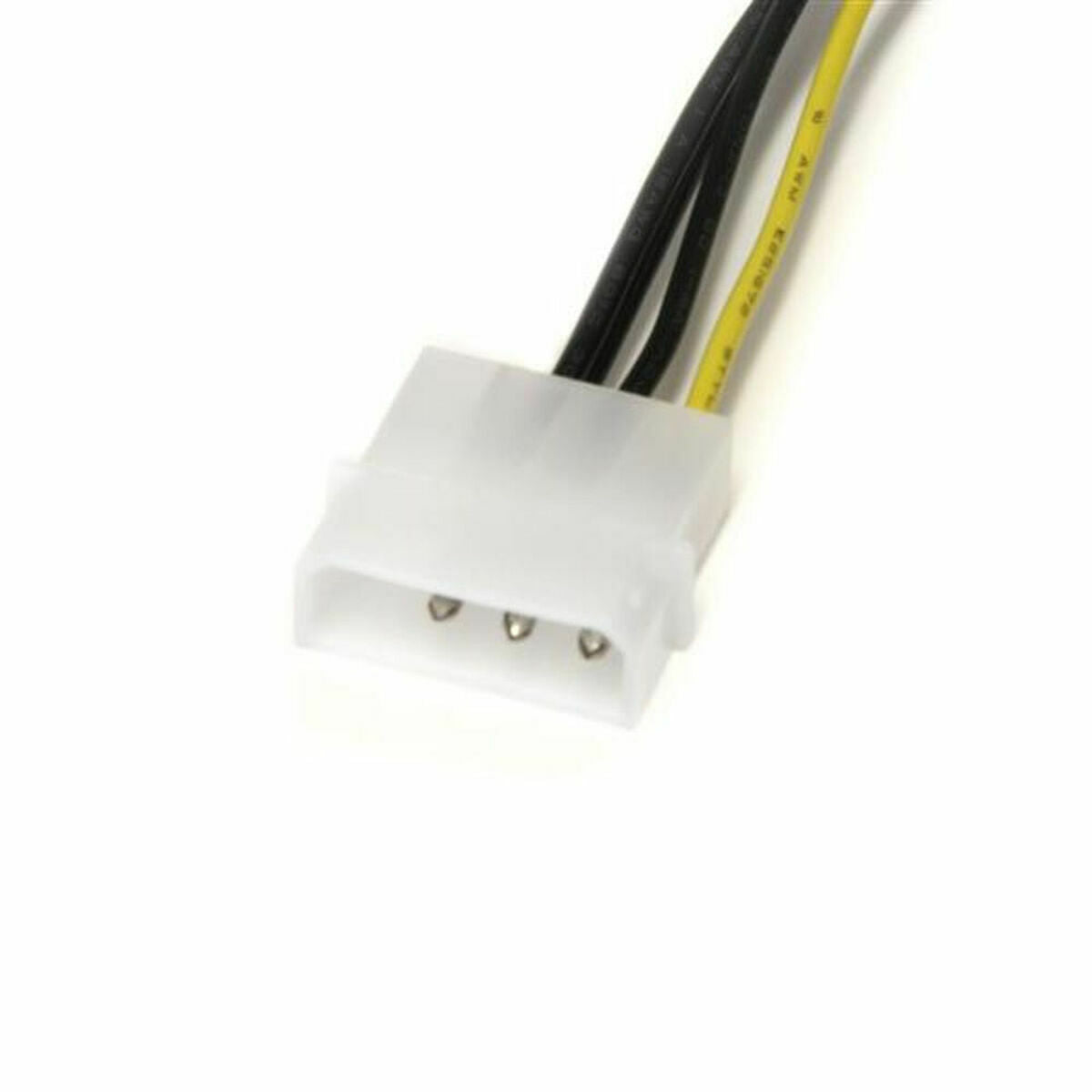 Power Cord Startech LP4PCIEX8ADP Yellow/Black White